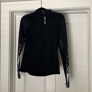 Nike Pro Hyperwarm Black Zip-Up
